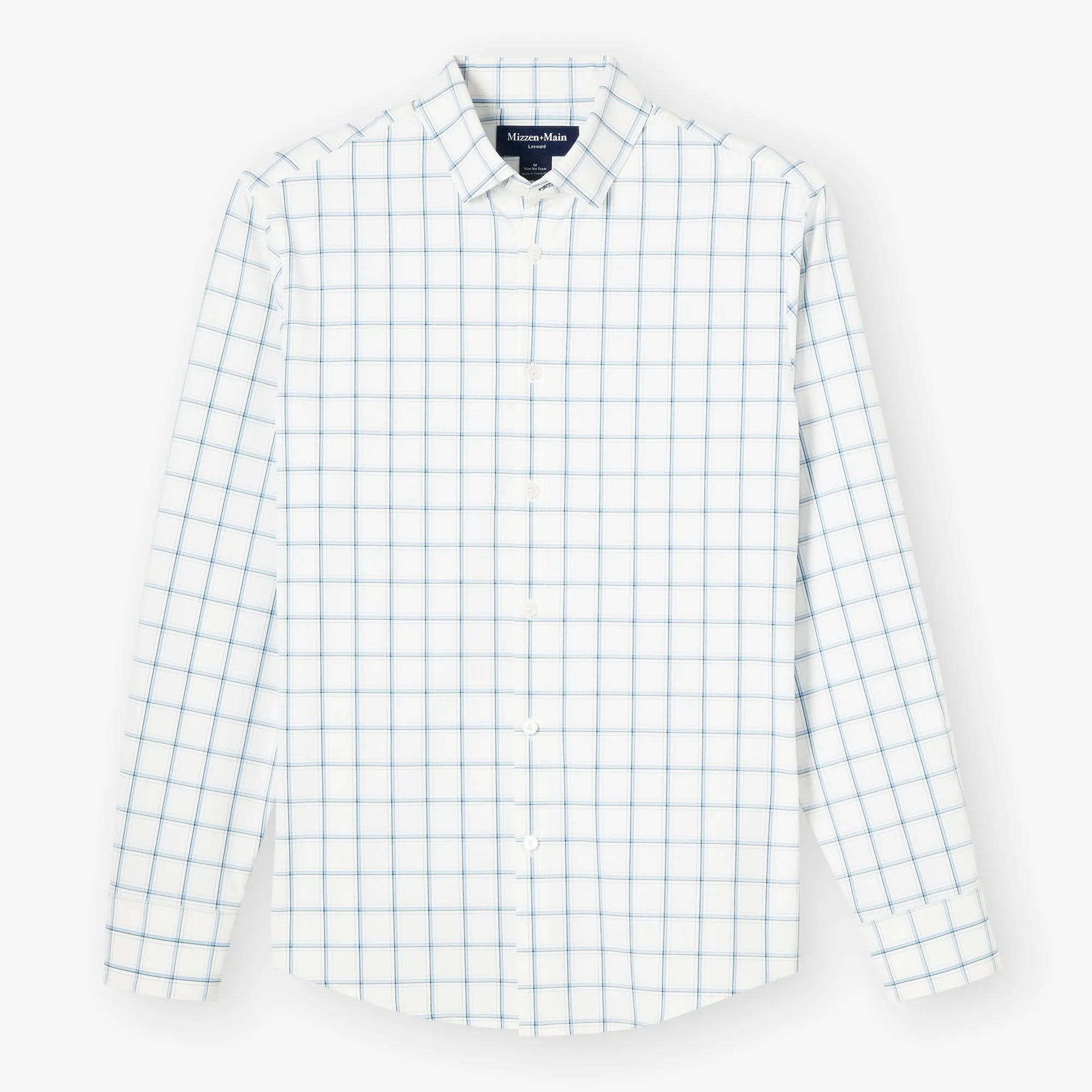 White Presido Plaid