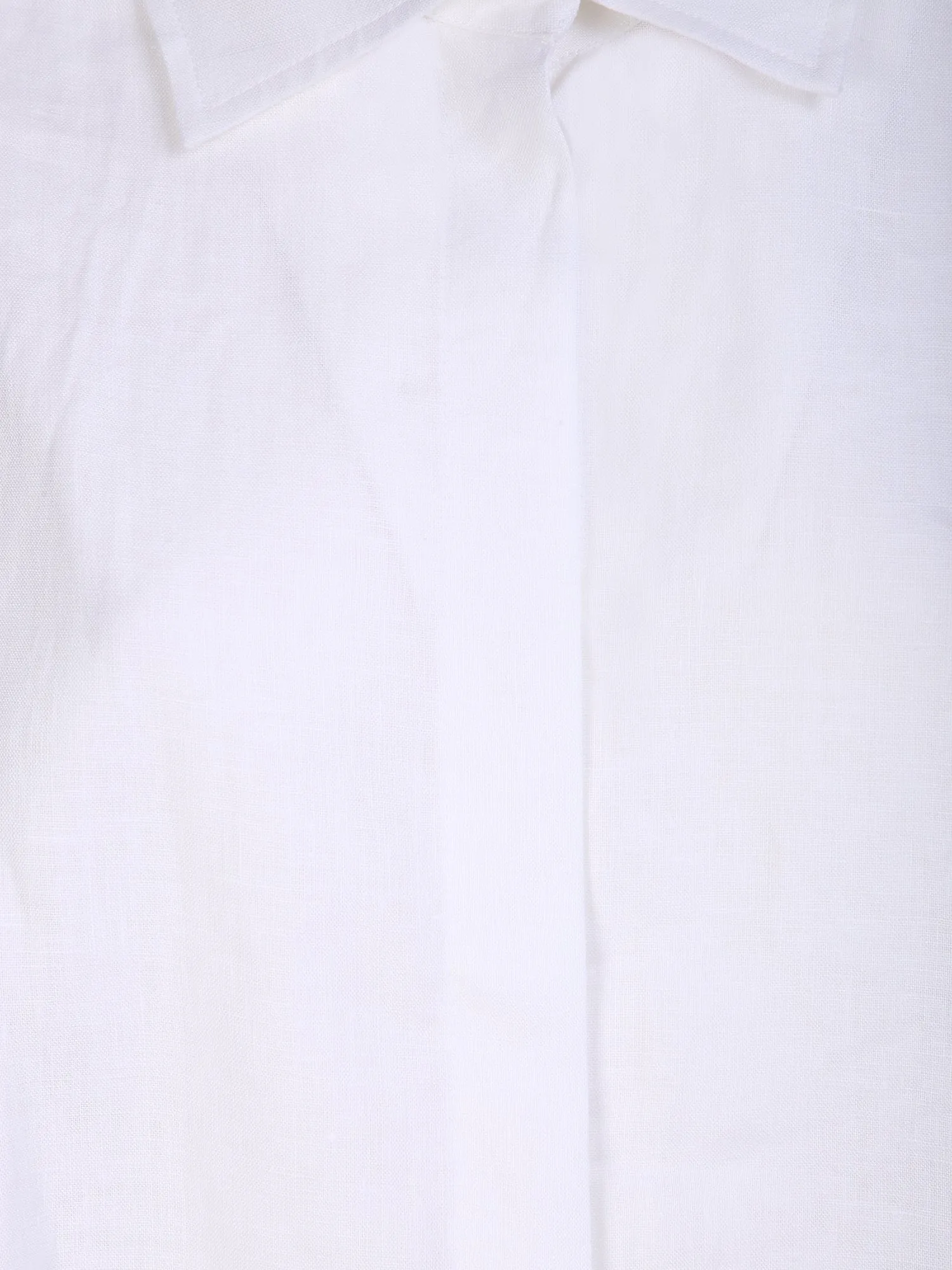 White shirt dress