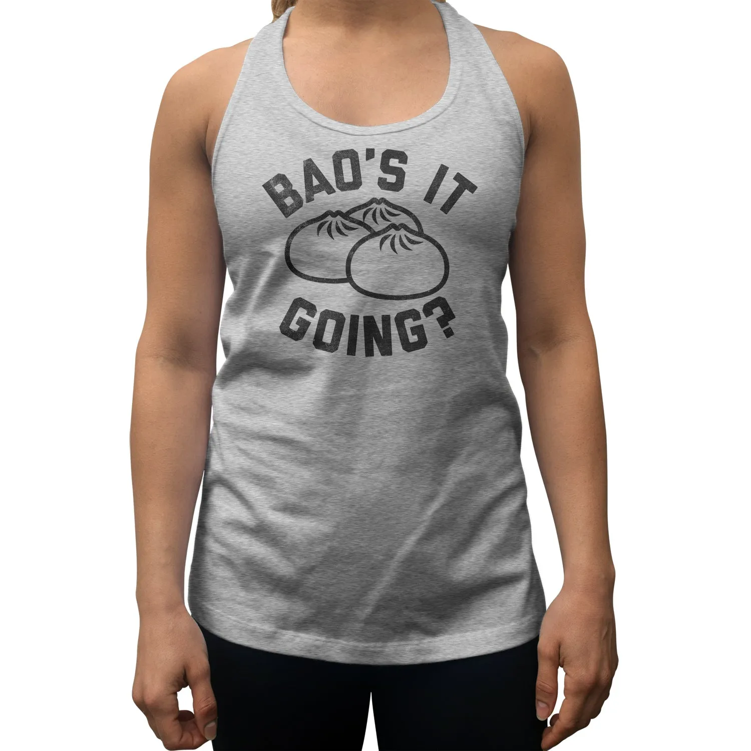 Women's Bao's It Going Dim Sum Racerback Tank Top
