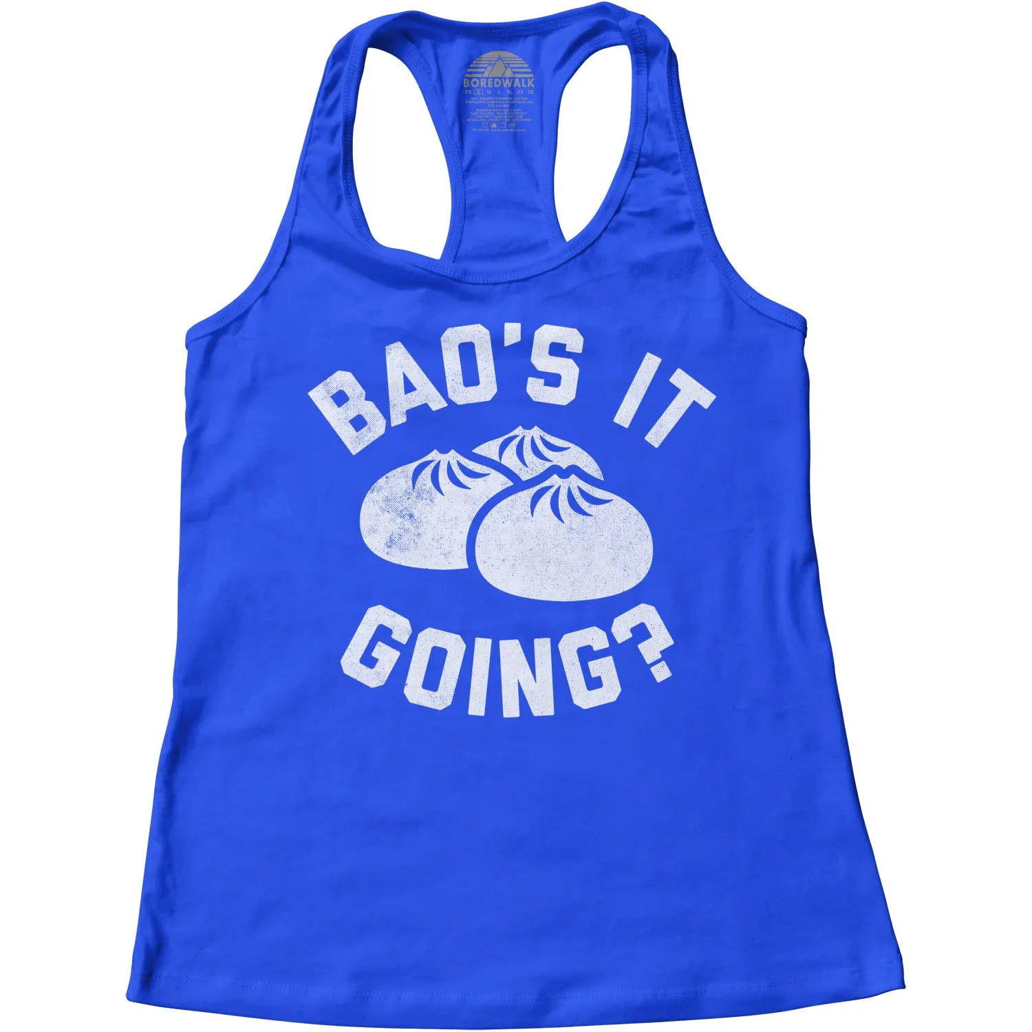Women's Bao's It Going Dim Sum Racerback Tank Top