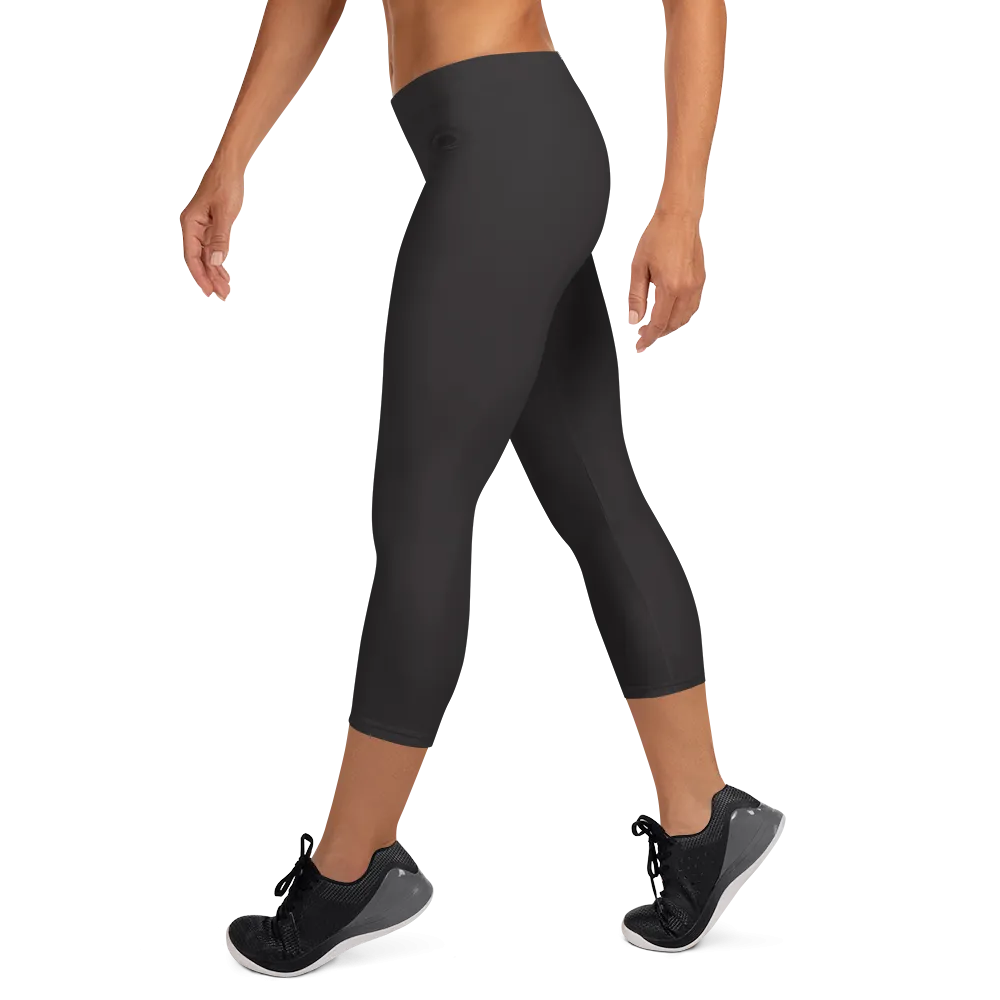 Women's Capri Tights - Black Out