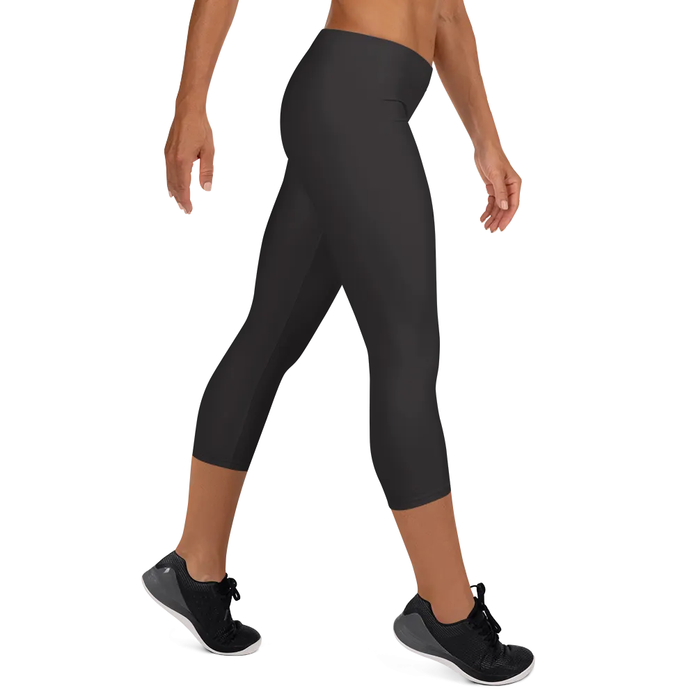 Women's Capri Tights - Black Out