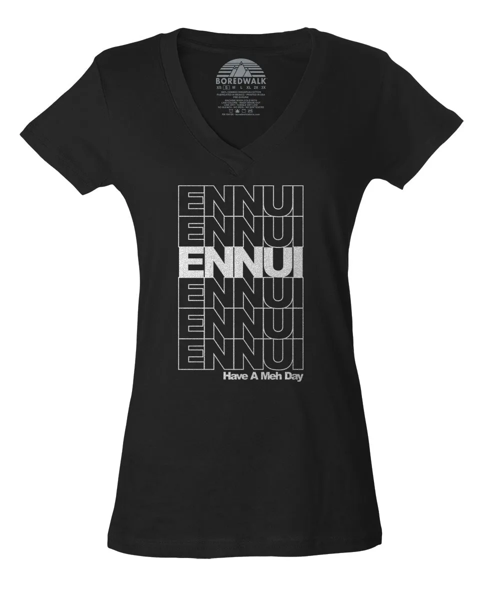 Women's Ennui Vneck T-Shirt
