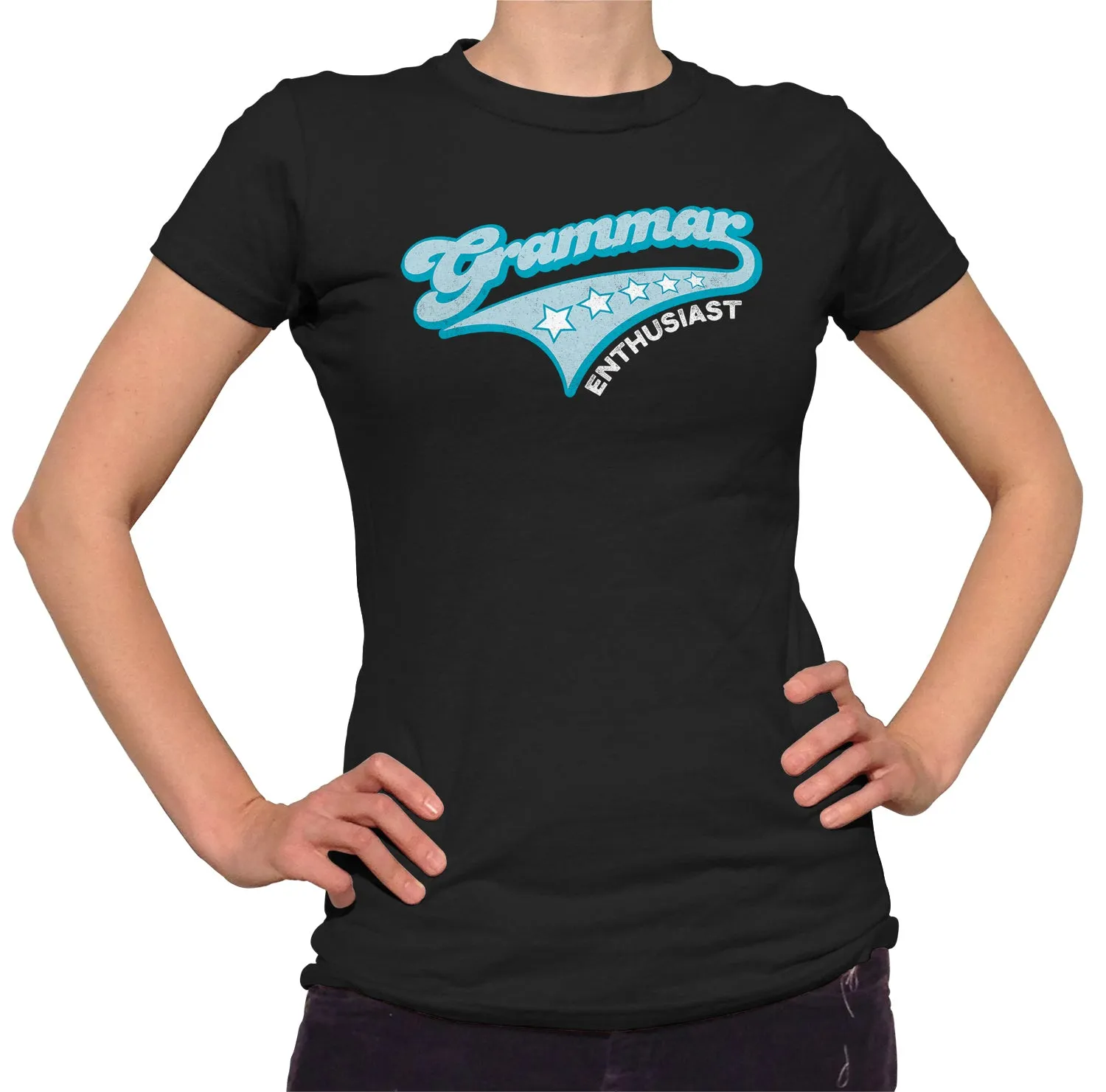 Women's Grammar Enthusiast T-Shirt - Funny Grammar Shirt