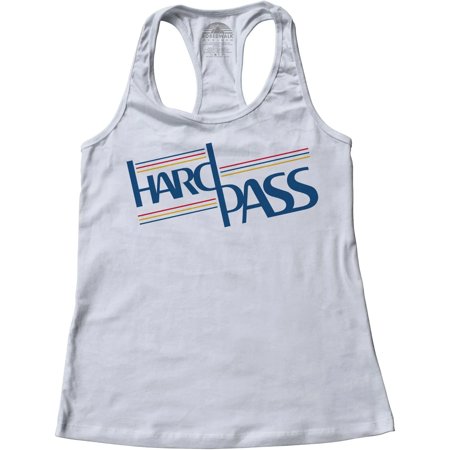 Women's Hard Pass Racerback Tank Top