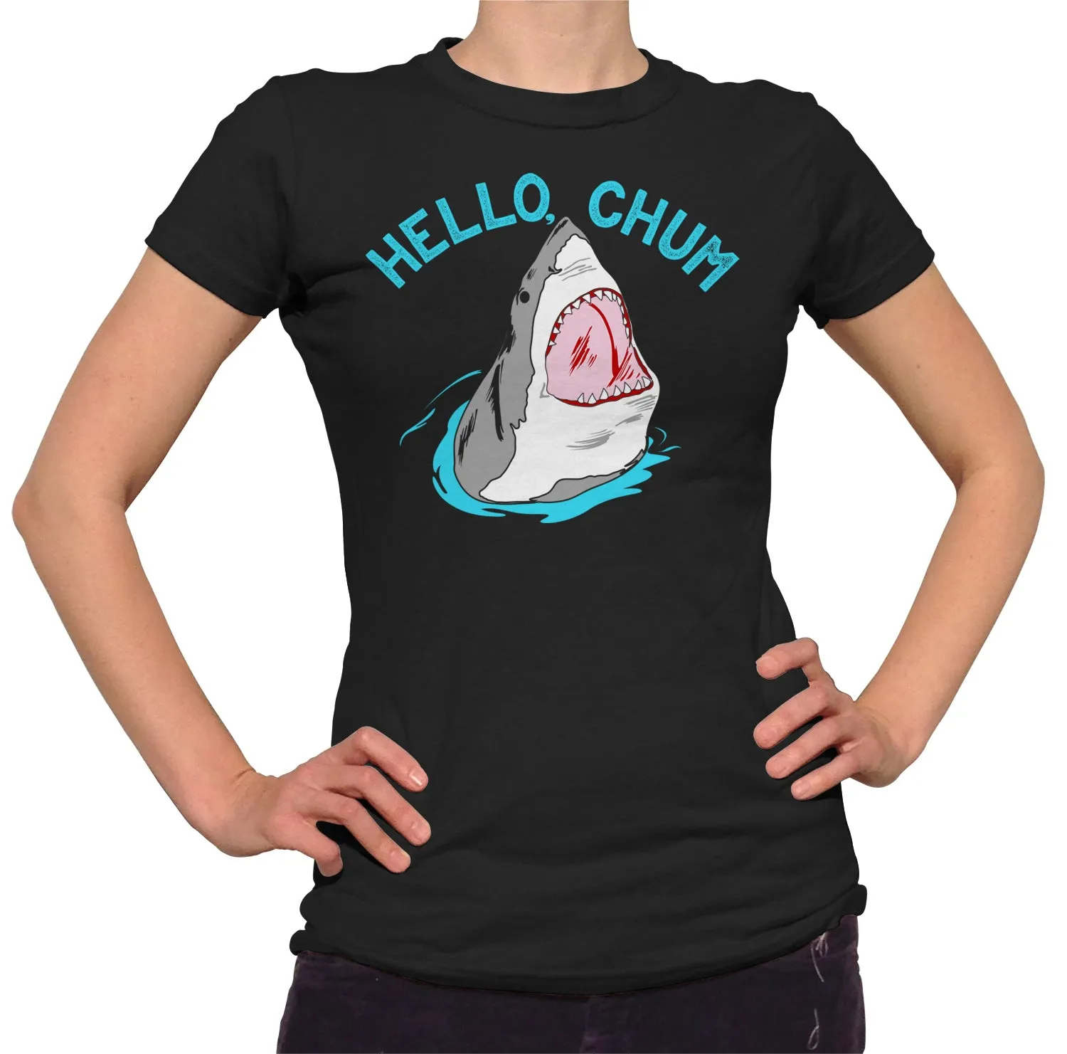 Women's Hello Chum Shark T-Shirt