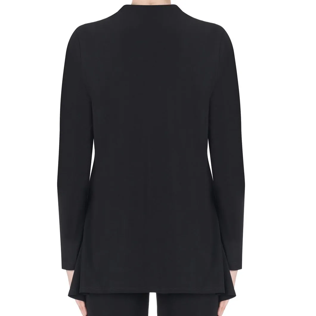 Women's Joseph Ribkoff | Tunic with Cut Out Front Trim | Black