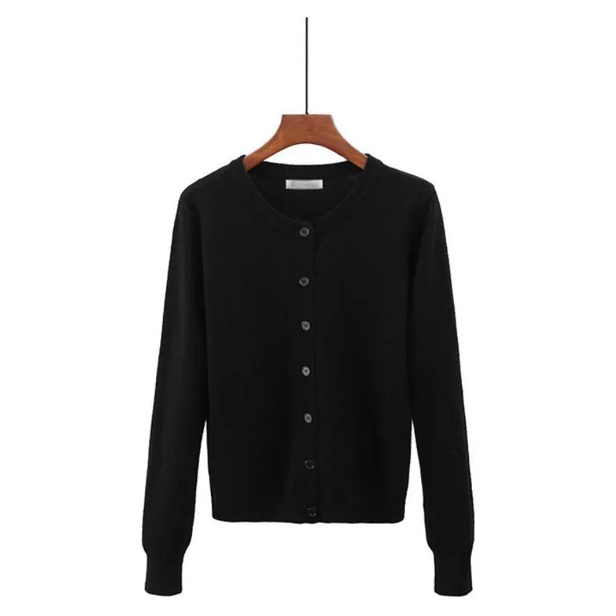 Women's Long Sleeve Thick Sweater Cardigan