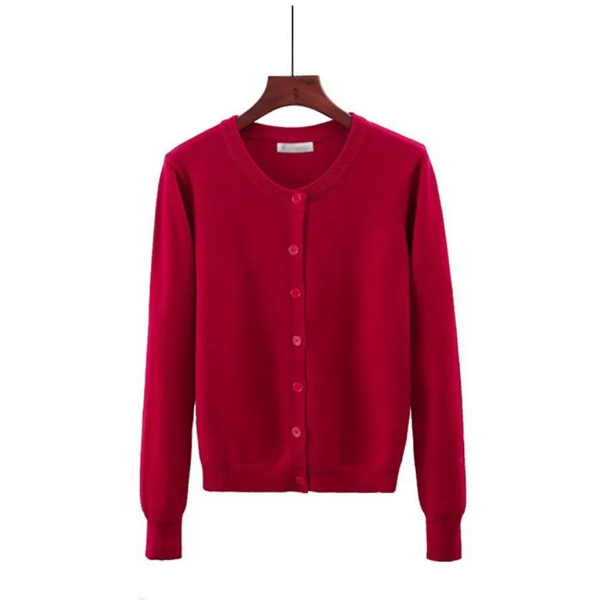 Women's Long Sleeve Thick Sweater Cardigan