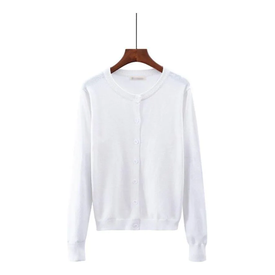 Women's Long Sleeve Thick Sweater Cardigan