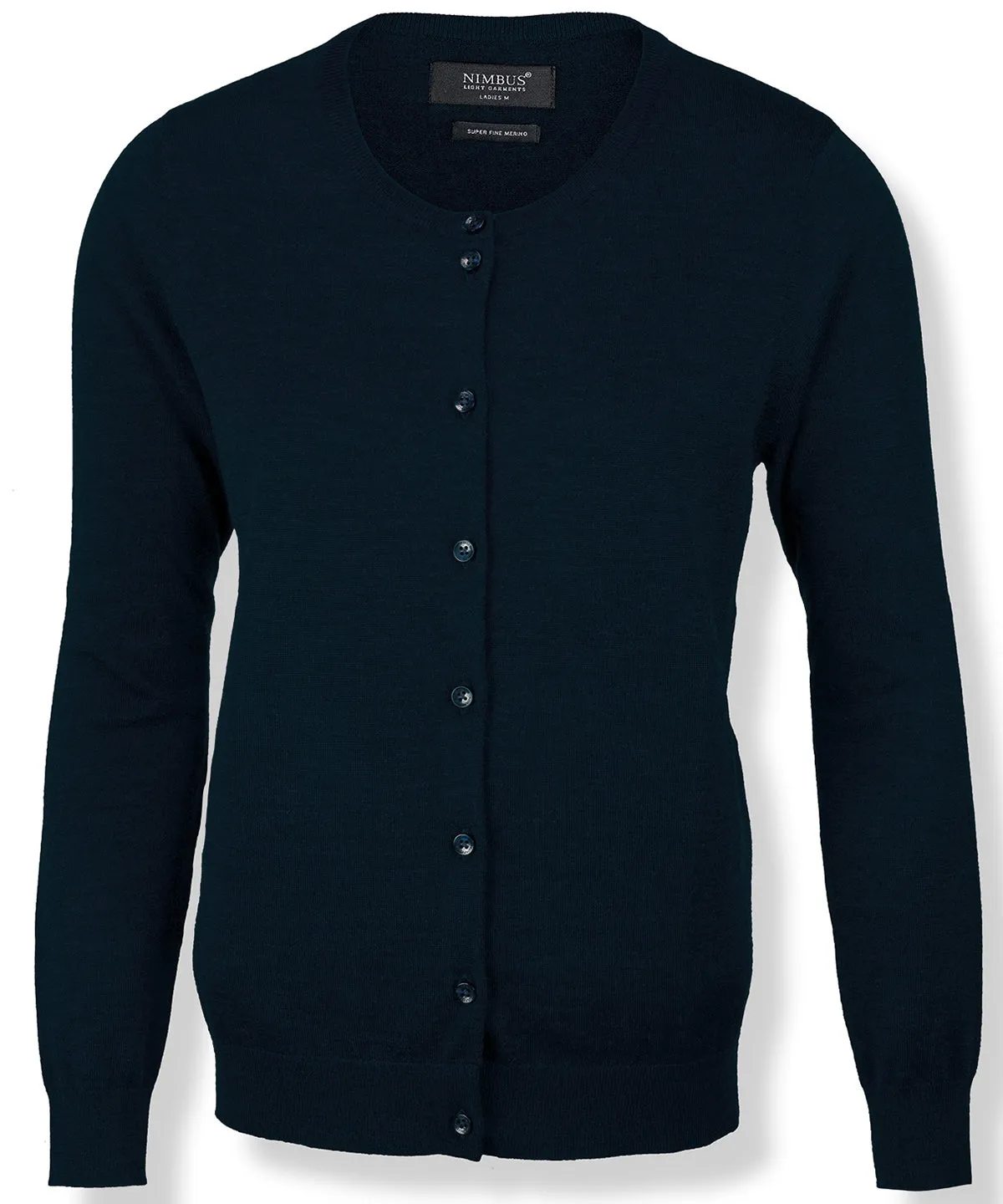 Womens Phoenix  luxurious merino blend cardigan | Navy
