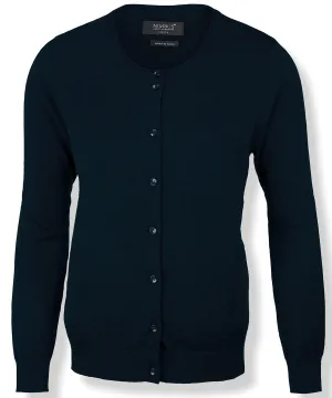 Womens Phoenix  luxurious merino blend cardigan | Navy