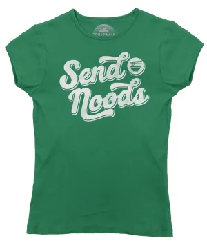 Women's Send Noods T-Shirt - Asian Food Pho Ramen