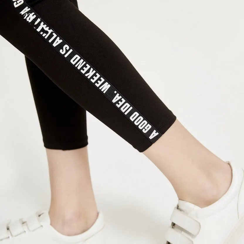Women's Spring Stretch Slim Leggings | Ladies Active Wear