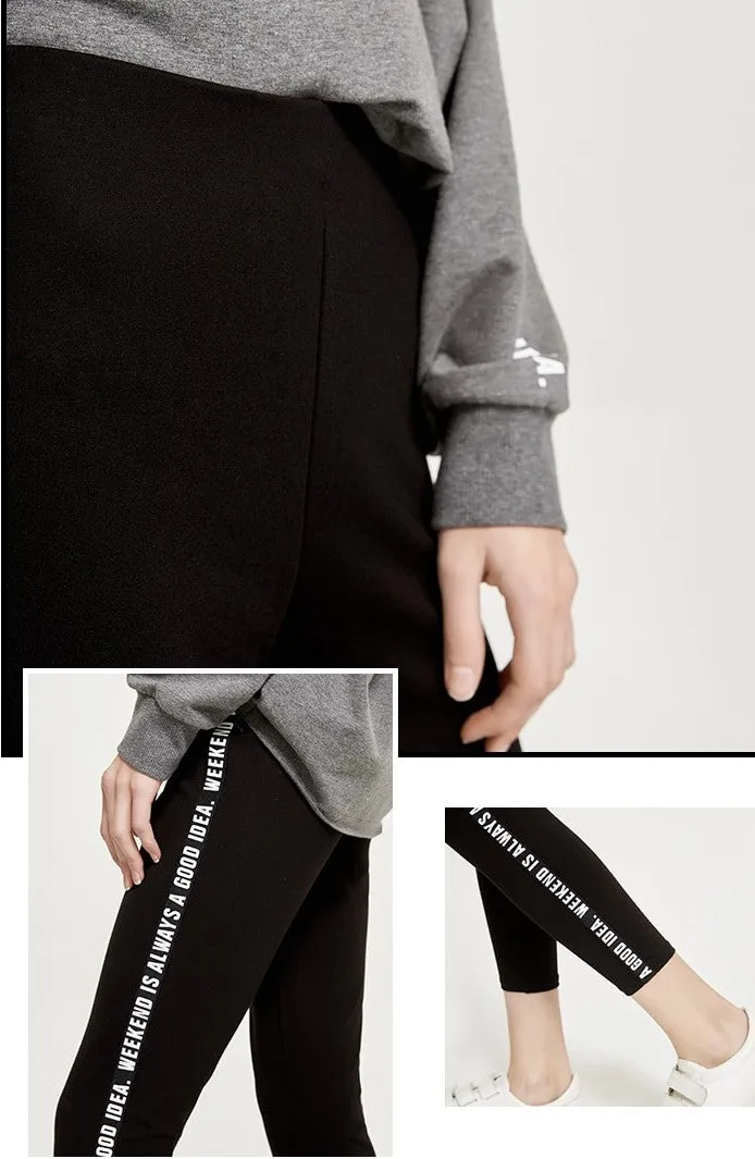 Women's Spring Stretch Slim Leggings | Ladies Active Wear