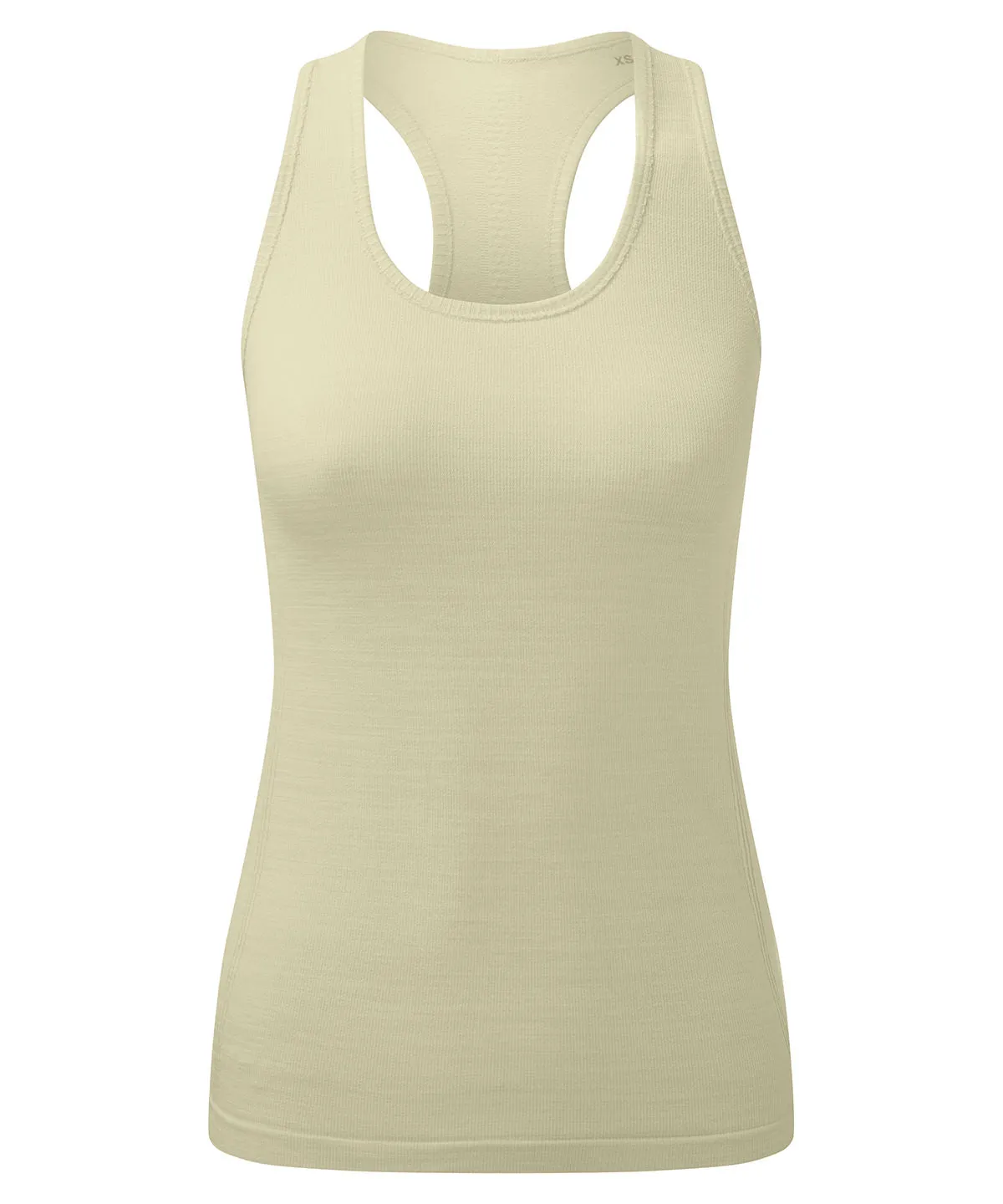 Womens TriDri® recycled seamless 3D fit multi-sport flex vest | Sage Green Melange