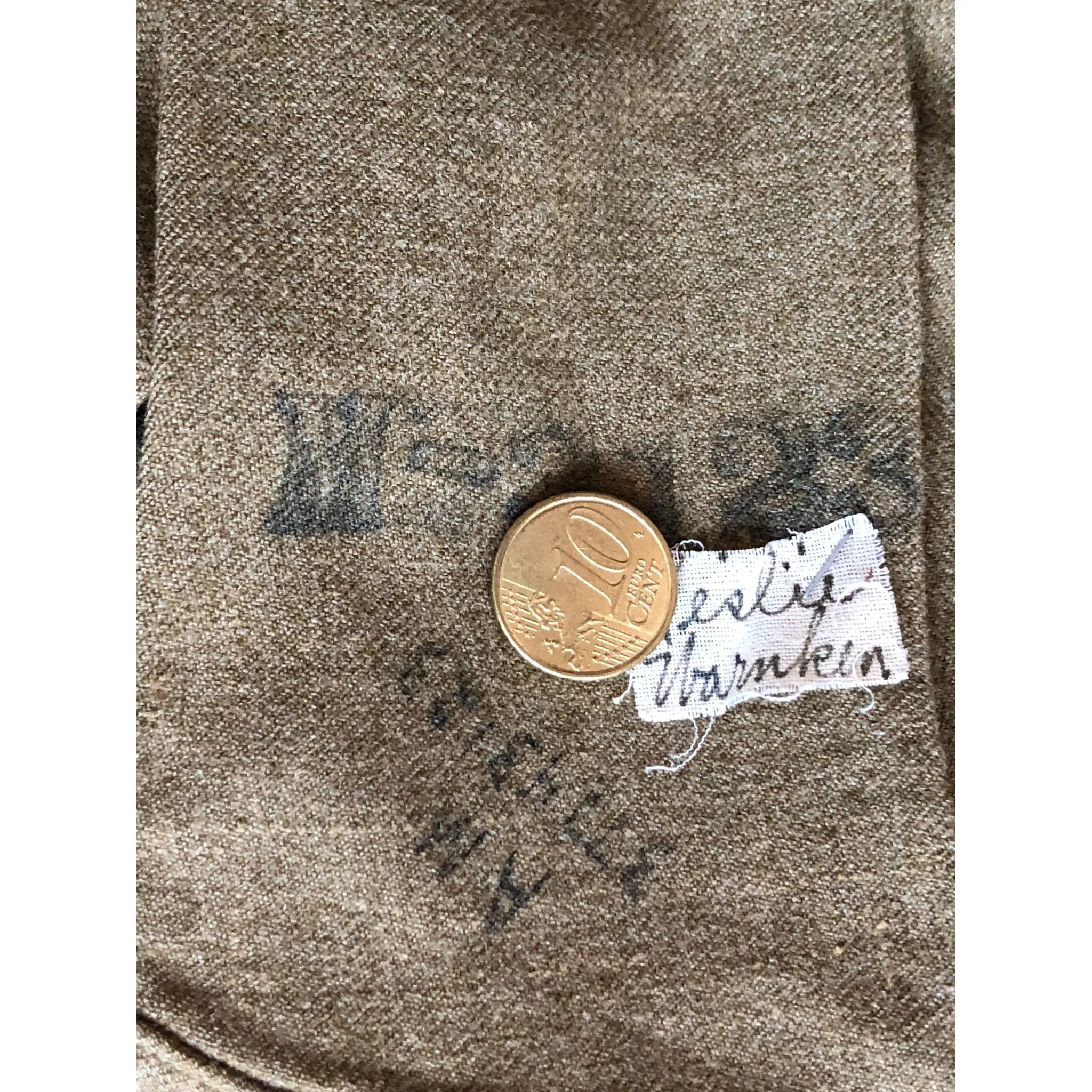 WWII U.S. Army Wool Officers Dress Shirt 6th Army and 24th Infantry Division