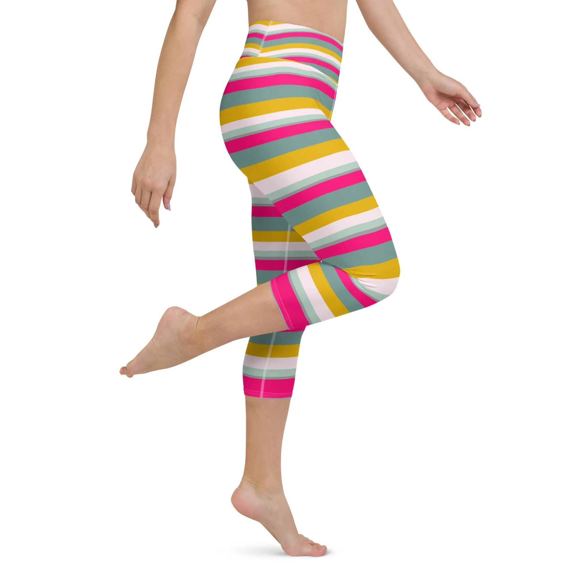 Yoga Capri Leggings (Everyday Wear Hot Leggings Outfits)