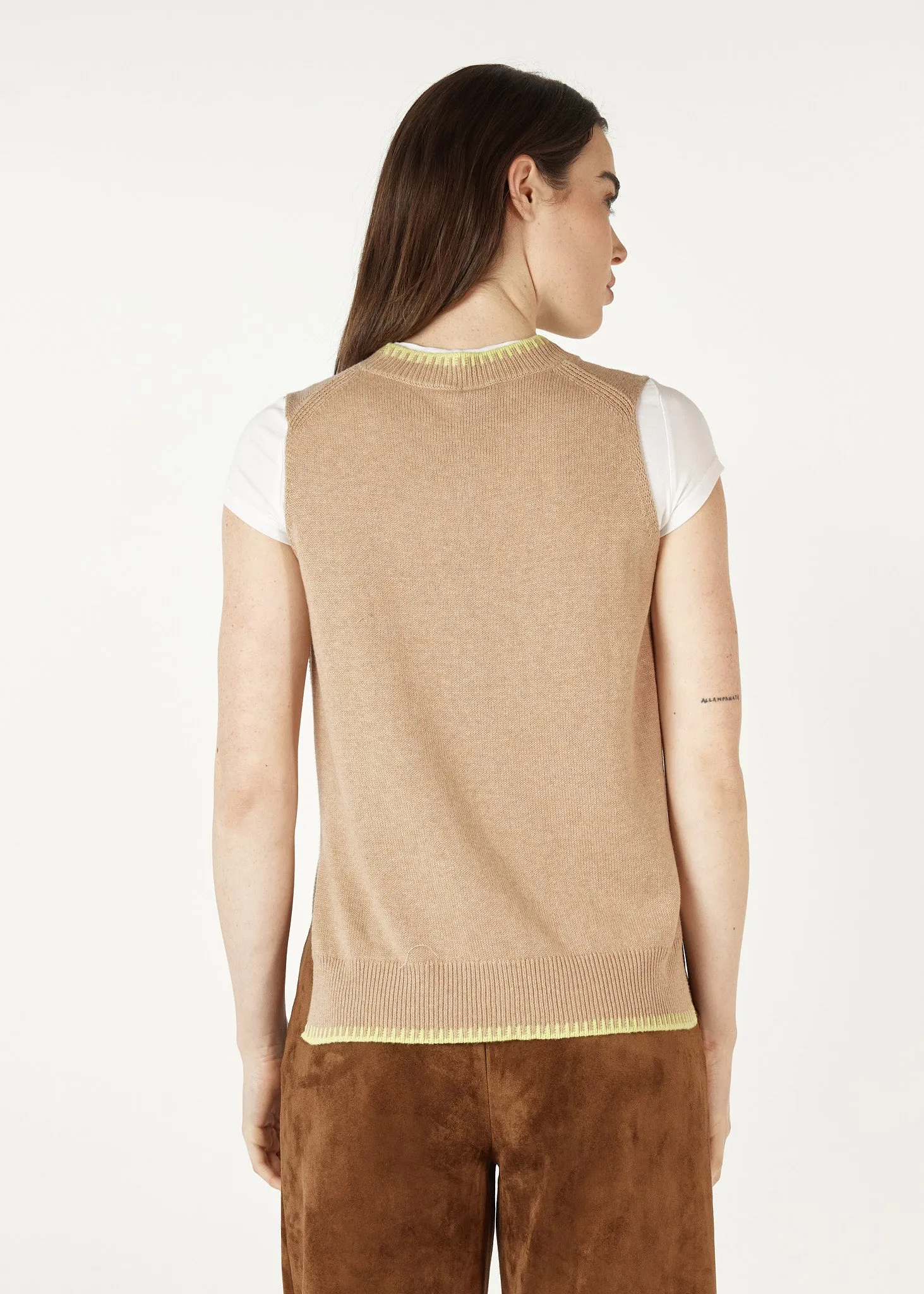 Zaket & Plover - Essential Two Tone Vest | ZP7156