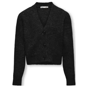 Zwart glitter vest Oriana