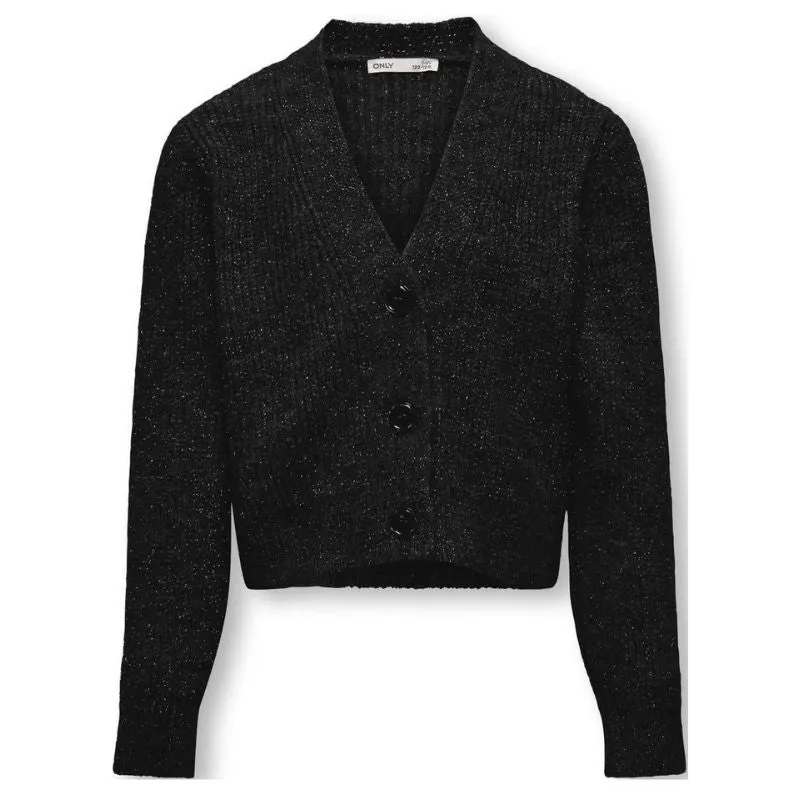 Zwart glitter vest Oriana